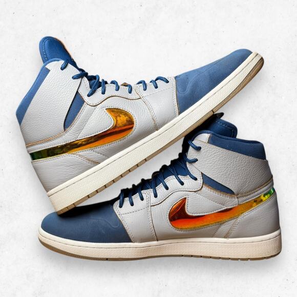 Nike Air Jordan Size 13 Air Jordan 1 Nouveau Dunk From Above 819176-009 main image 4